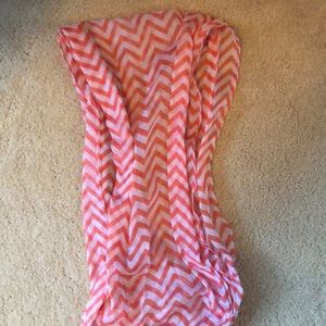 Chevron infinity scarf